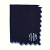 The Vivienne Linen Dinner Napkins - Navy